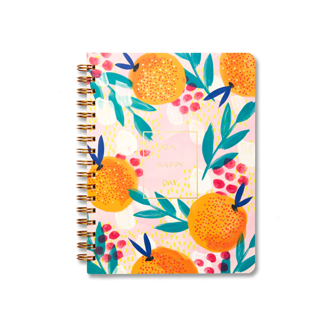 OH, HAPPY DAY Spiral Notebook & Journal | Stationery | The Kindness Cause