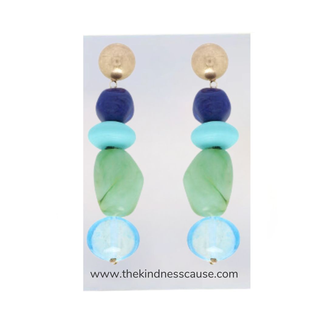 Beaded Drop Earrings