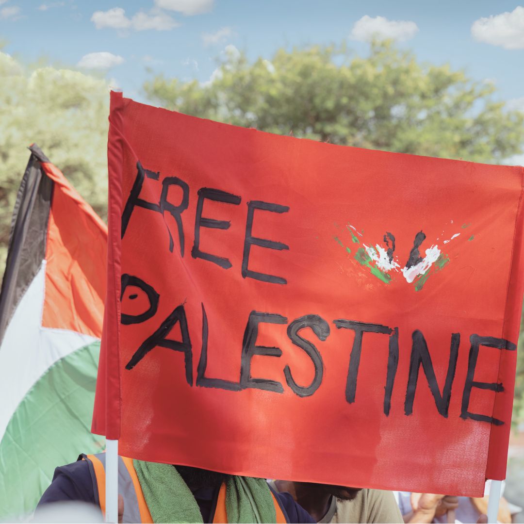 Free Palestine Sign