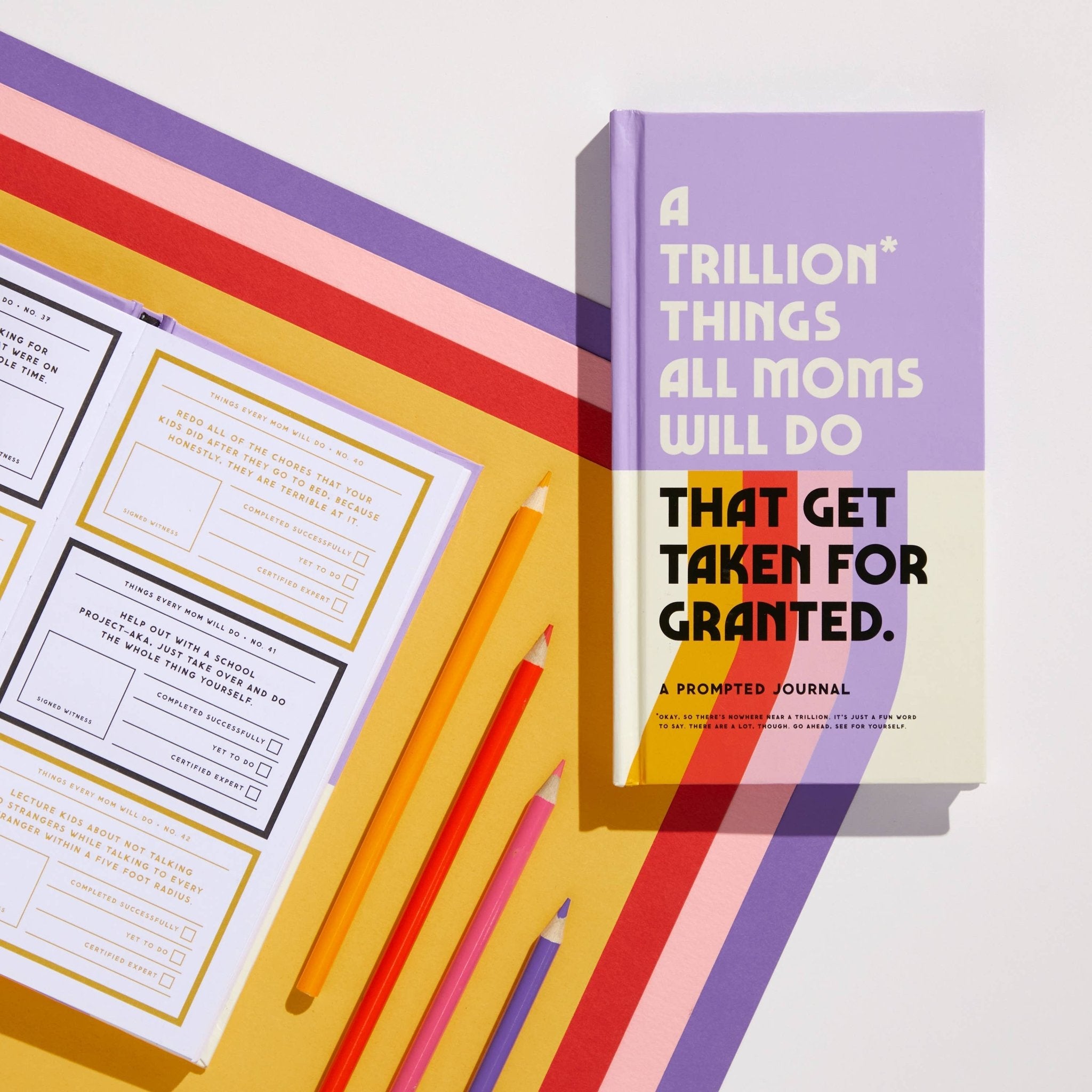 A Trillion Things All Moms Will Do Prompted Journal - The Kindness Cause