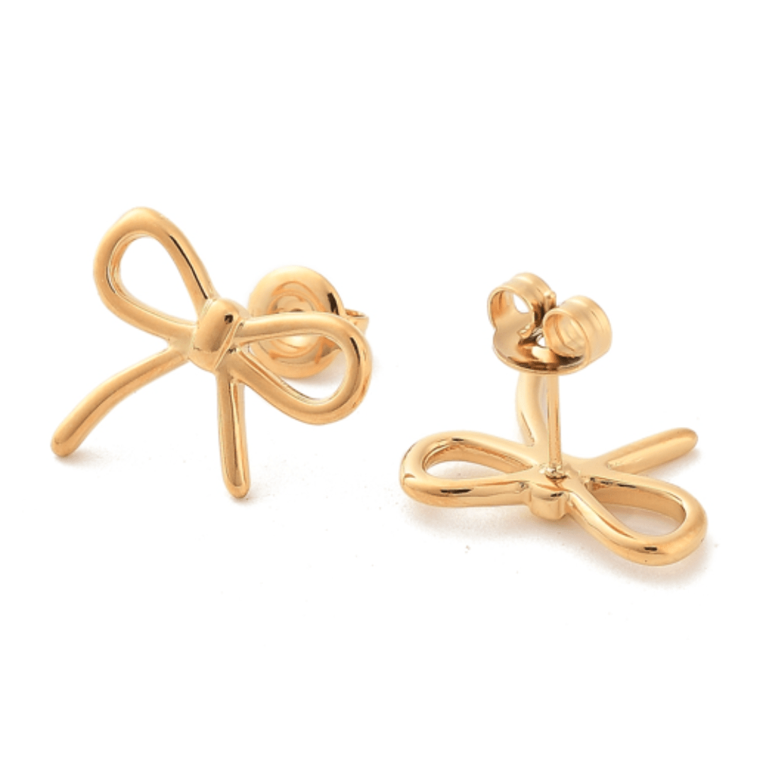 Bow Knot Stud Earrings - The Kindness Cause
