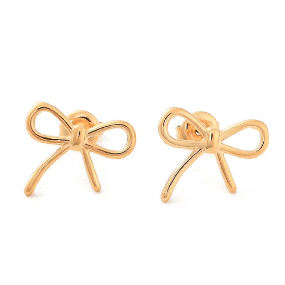 Bow Knot Stud Earrings - The Kindness Cause
