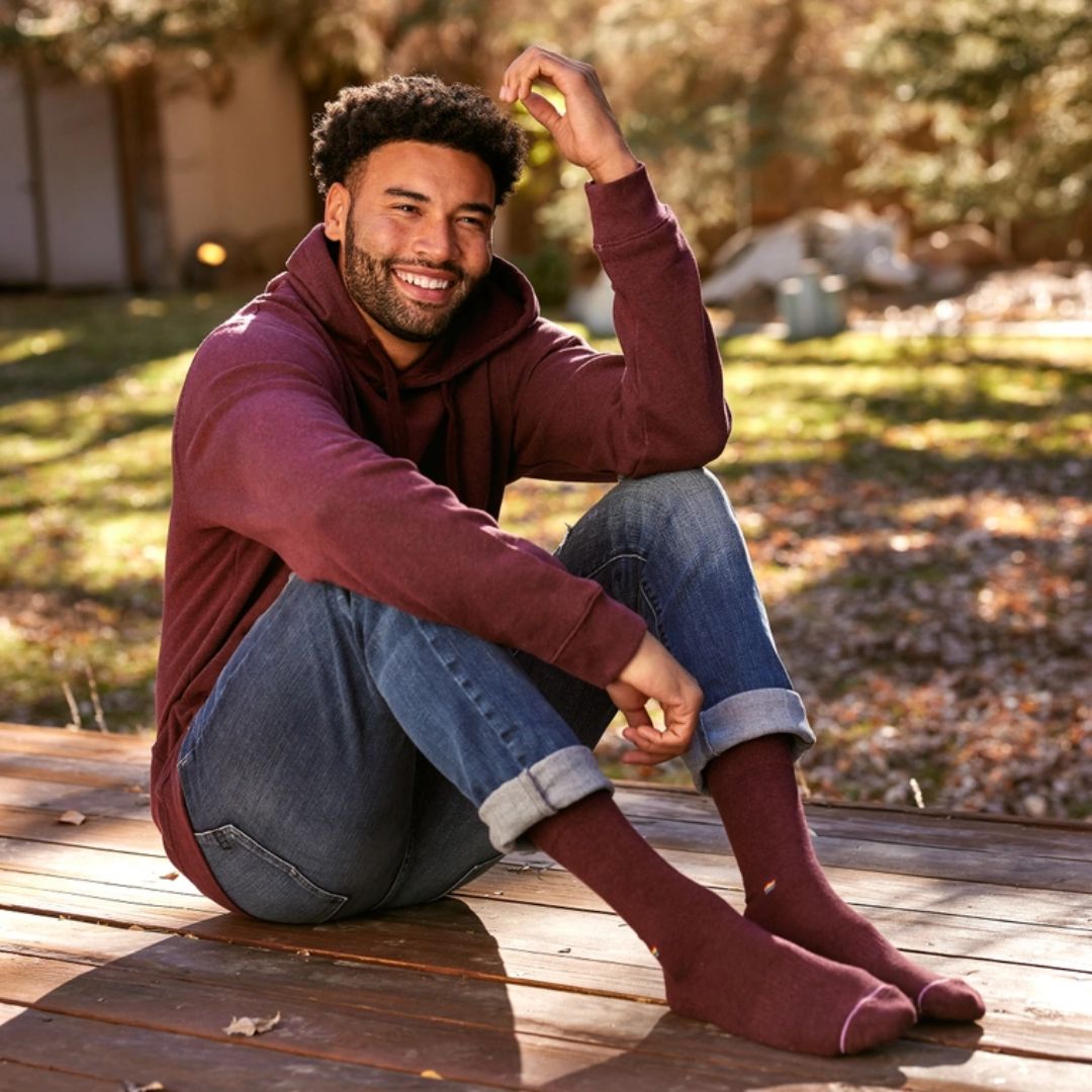 Conscious Step Boxed Set Crew Socks That Save LGBTQ Lives - The Kindness Cause
