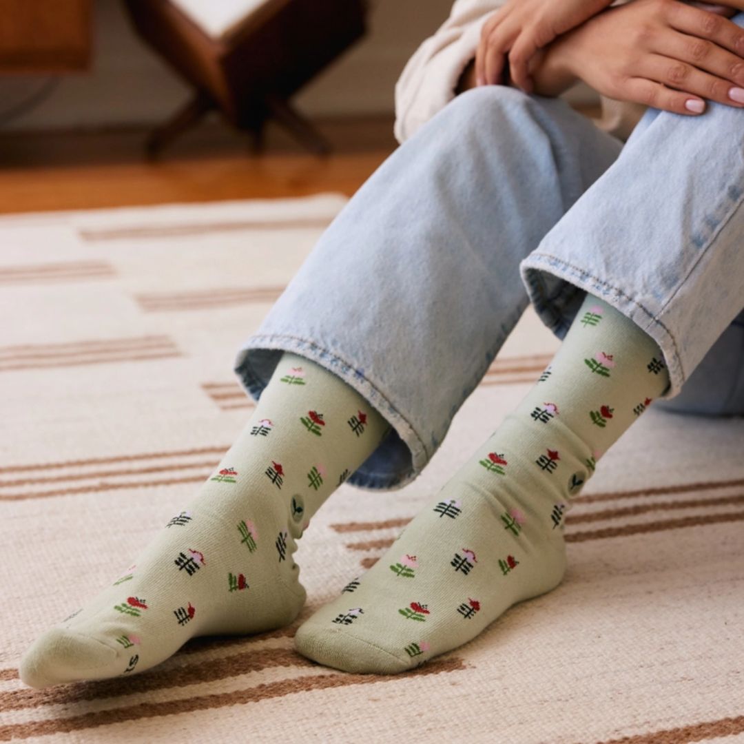 Conscious Step Crew Socks That Plant Trees - The Kindness Cause