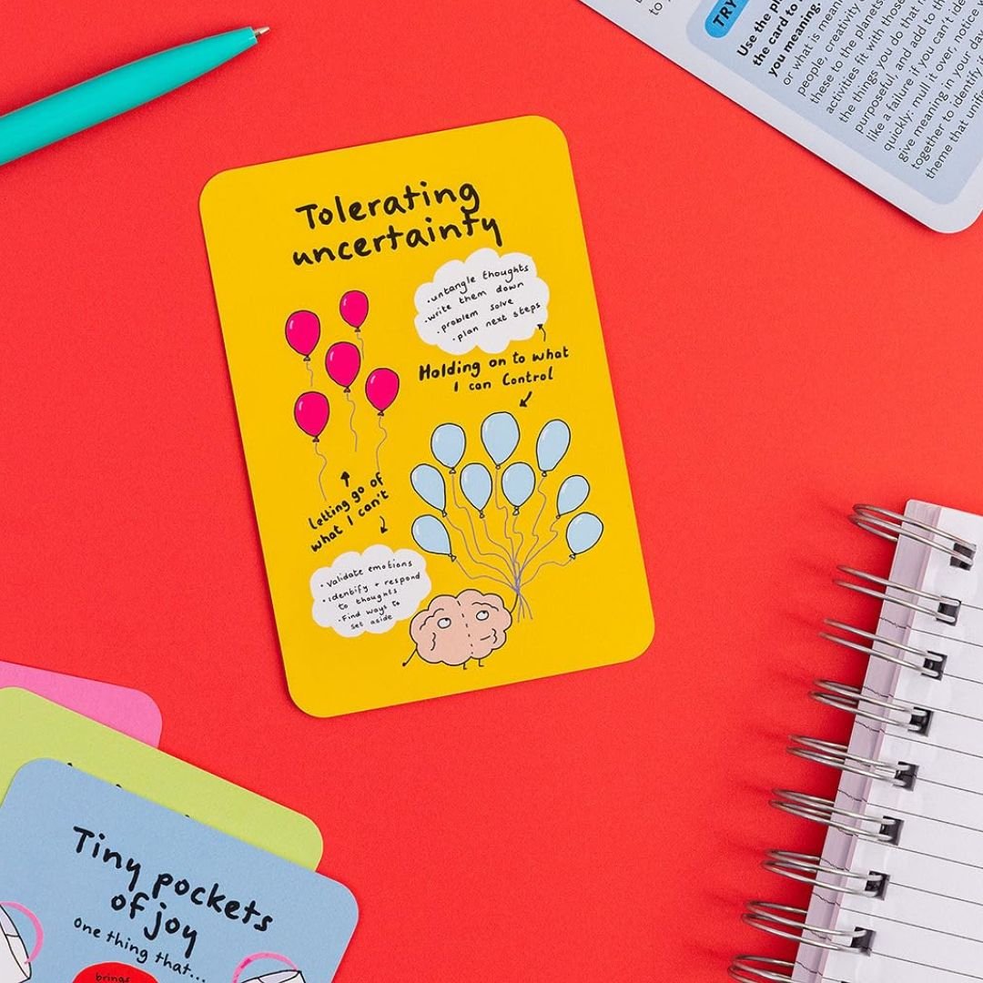 Emotional First Aid: 45 Cards For Self - Care - The Kindness Cause