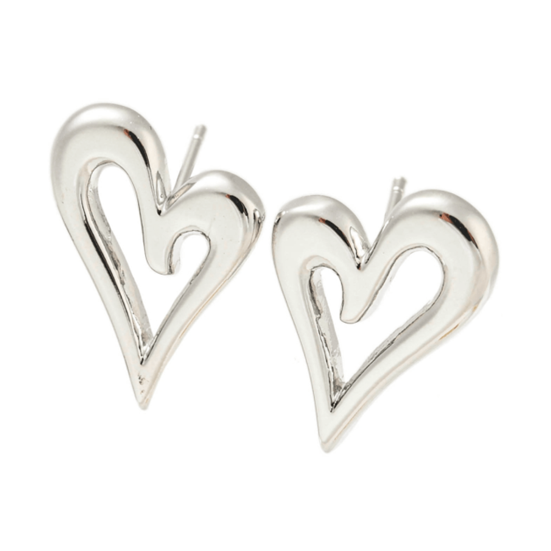 Heart Stud Earrings - The Kindness Cause