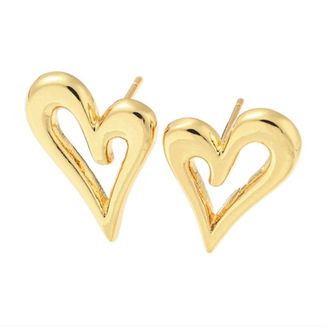 Heart Stud Earrings - The Kindness Cause