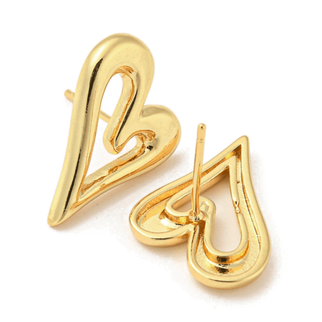 Heart Stud Earrings - The Kindness Cause