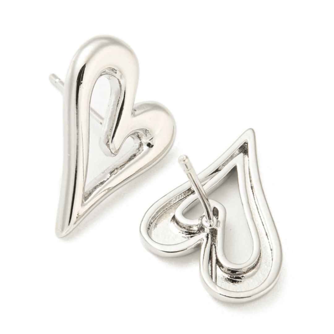 Heart Stud Earrings - The Kindness Cause