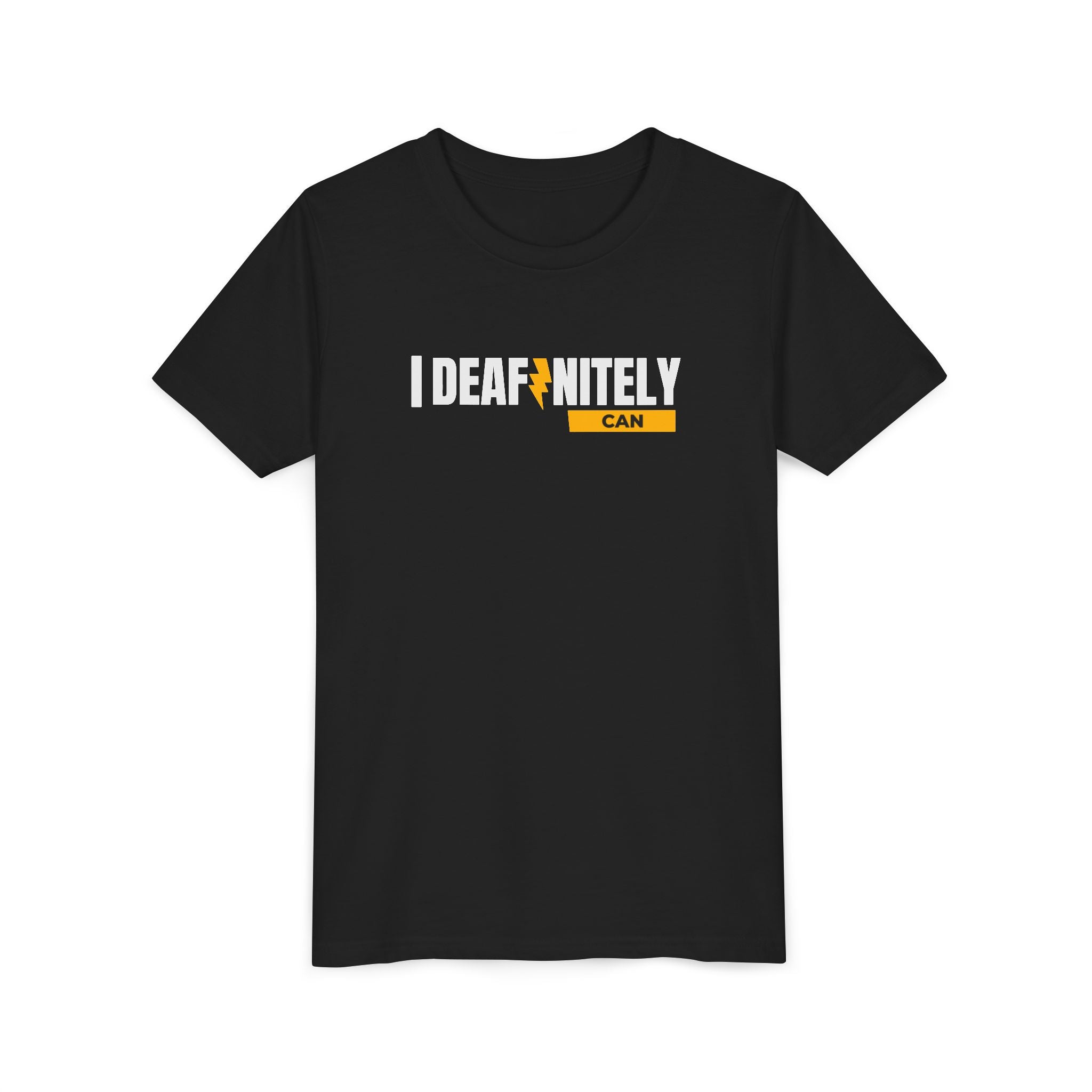 I Deafinitely Can Youth Short Sleeve Tee - The Kindness Cause