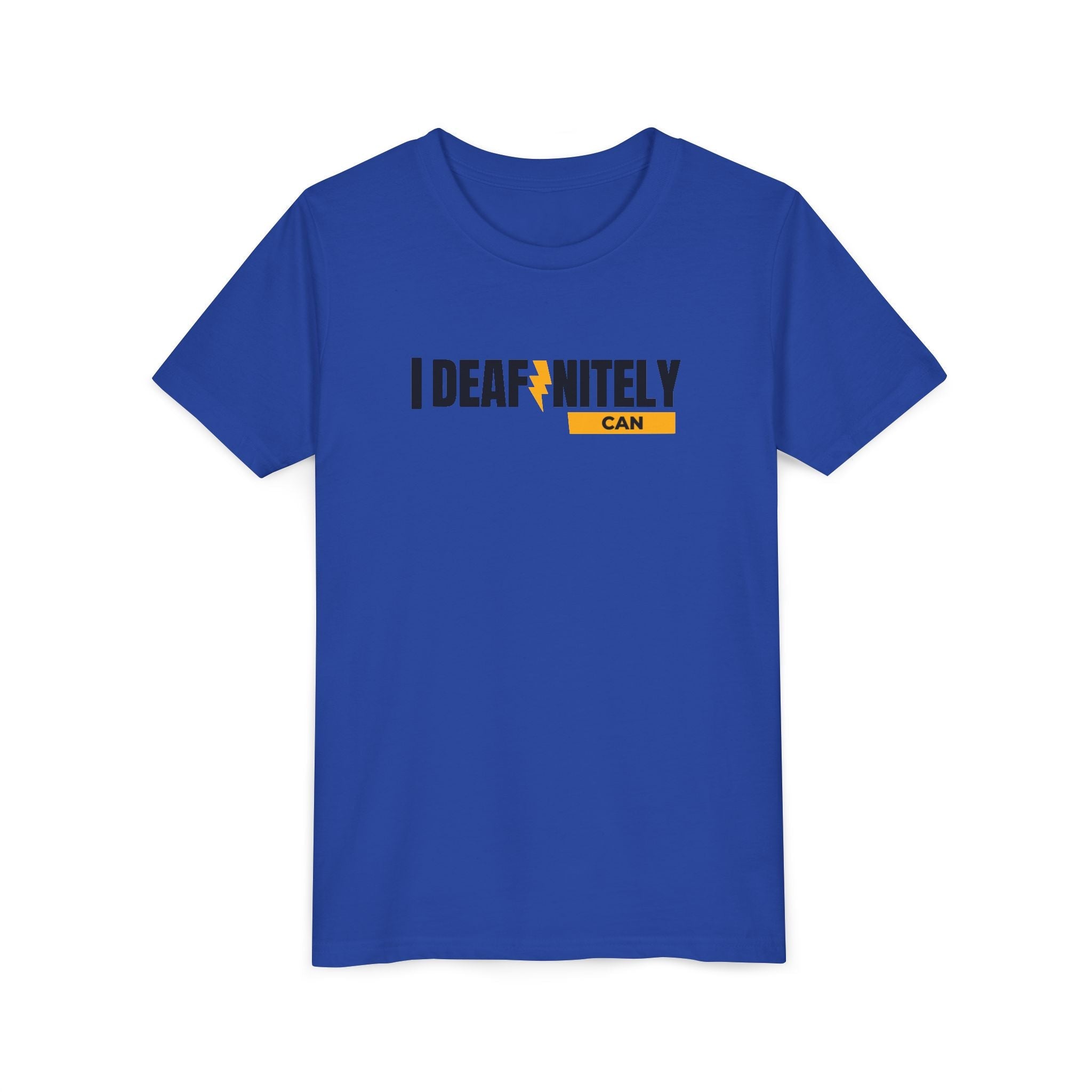 I Deafinitely Can Youth Short Sleeve Tee - The Kindness Cause