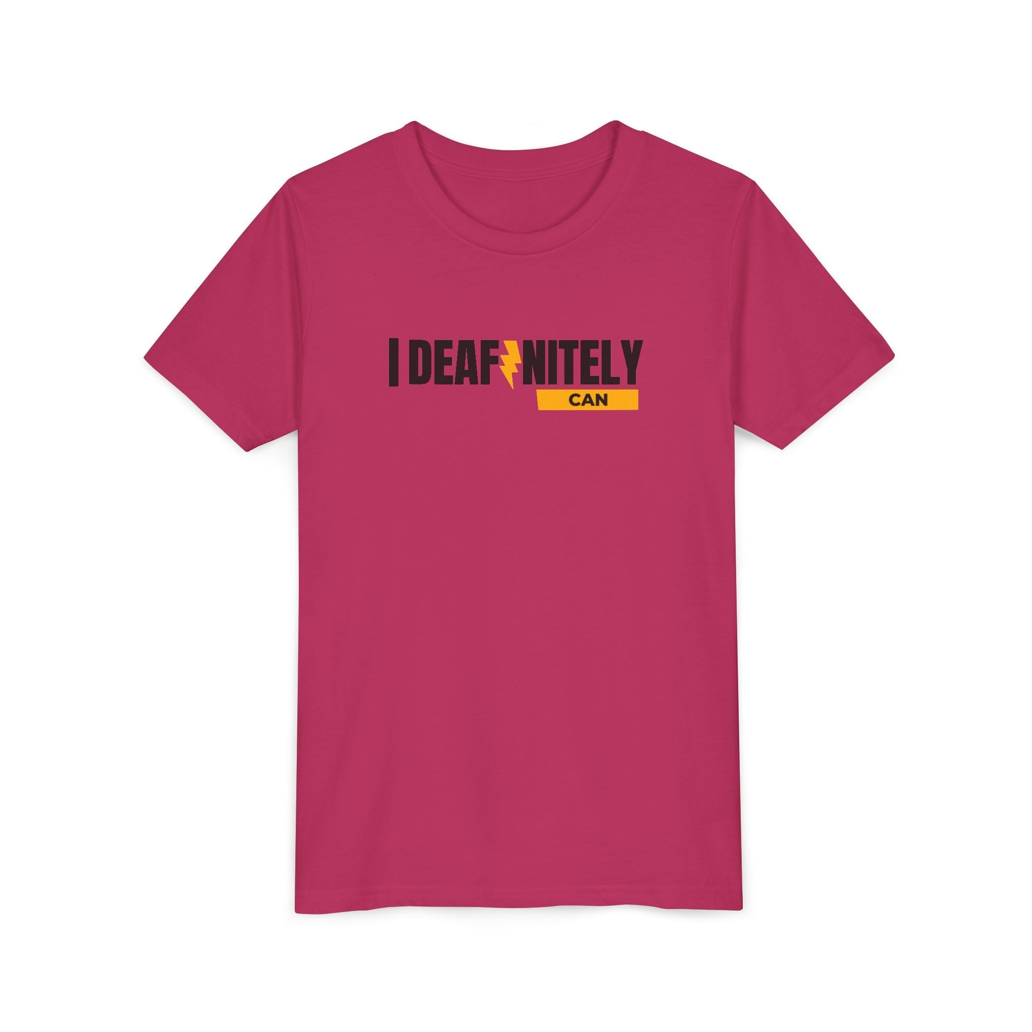 I Deafinitely Can Youth Short Sleeve Tee - The Kindness Cause