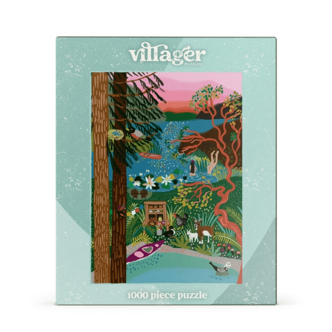 Salt Spring Island 1000 - Piece Puzzle by Villager Puzzles - The Kindness Cause