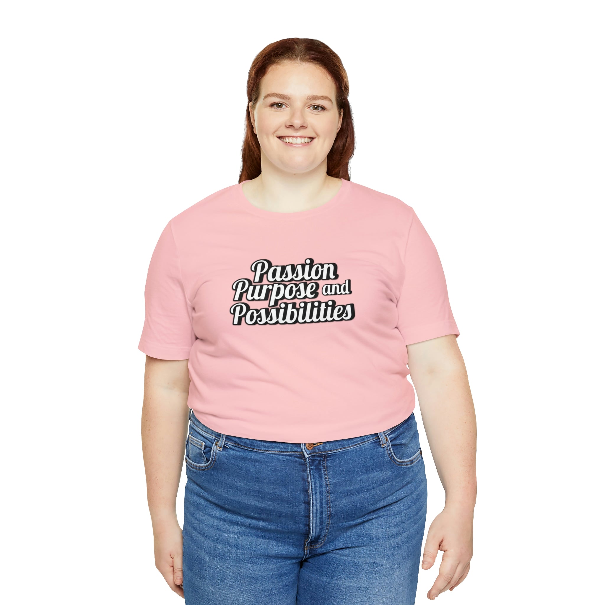 Passion Purpose and Possibilities Podcast Unisex Tee