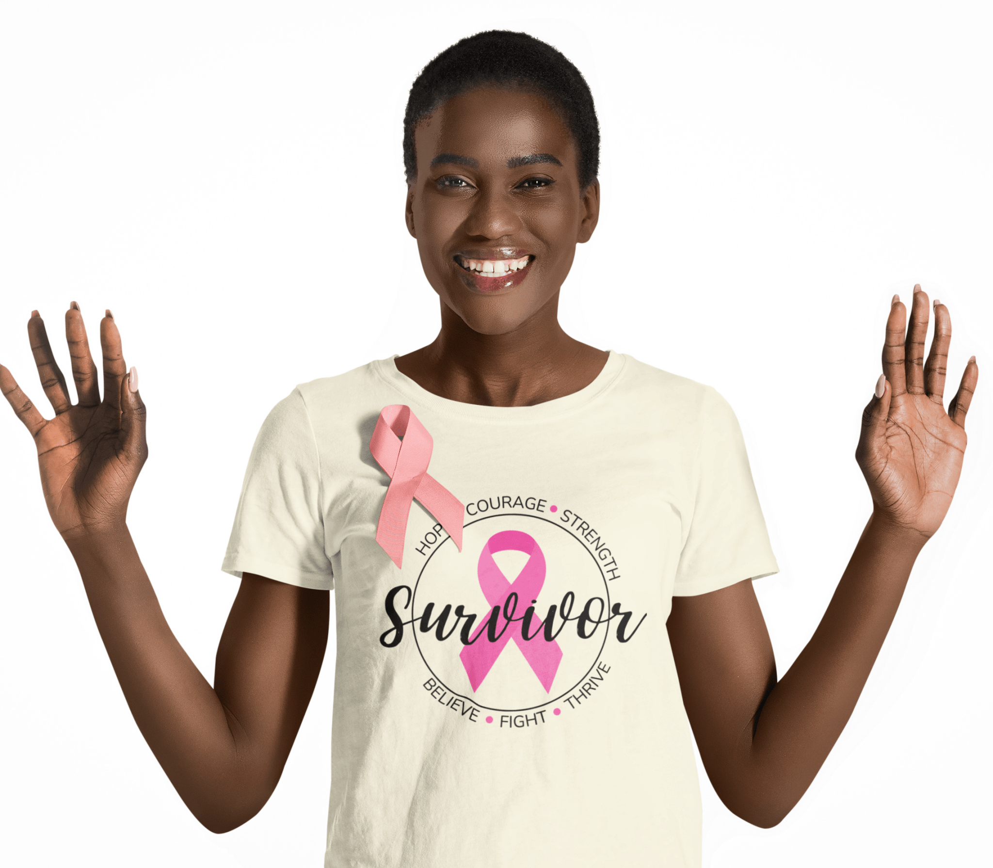Breast Cancer Survivor Unisex Jersey Short Sleeve Tee - The Kindness Cause