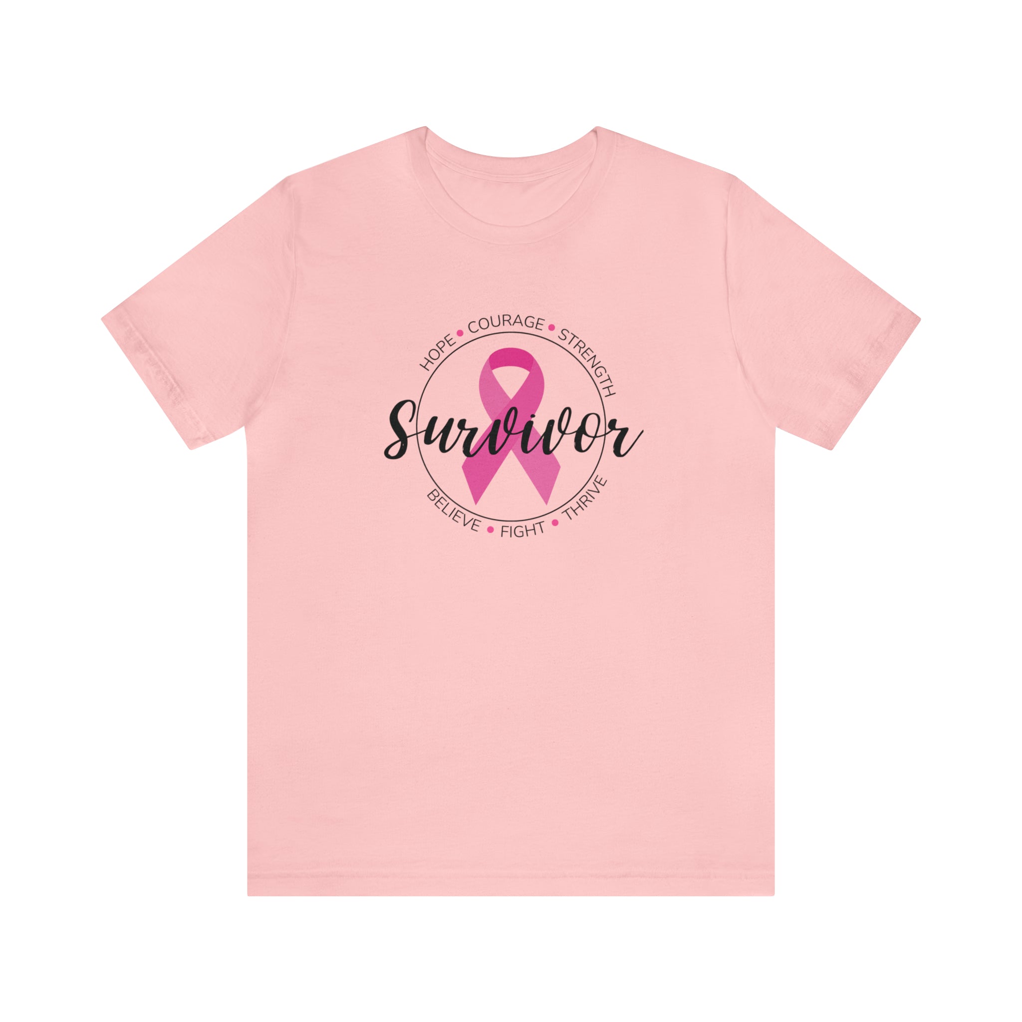 Breast Cancer Survivor Unisex Jersey Short Sleeve Tee - The Kindness Cause