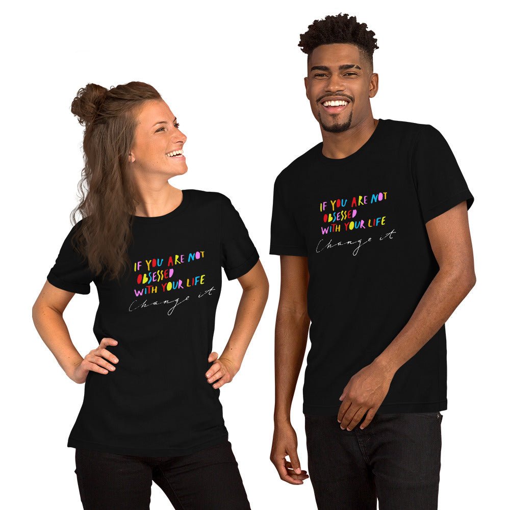 Change Your Life Short-Sleeve Unisex T-Shirt - The Kindness Cause