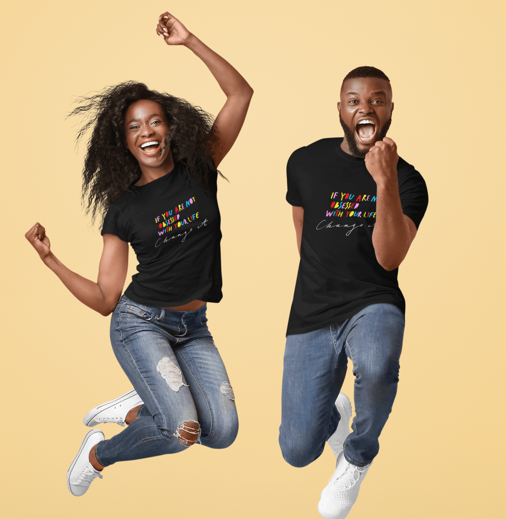 Change Your Life Short-Sleeve Unisex T-Shirt - The Kindness Cause