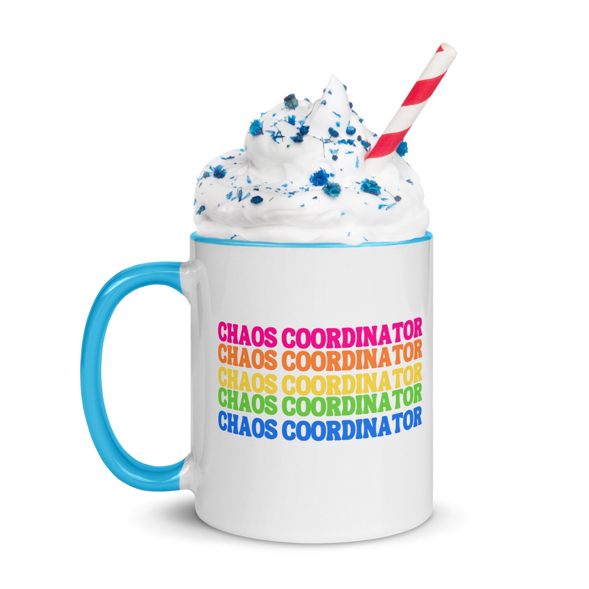 Chaos Coordinator Mug with Colorful Accents - The Kindness Cause