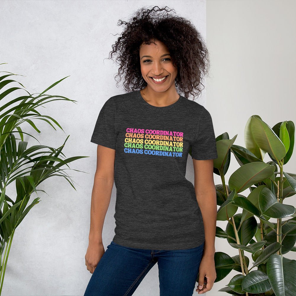 Chaos Coordinator Unisex Fit T-shirt - The Kindness Cause gift shops near me