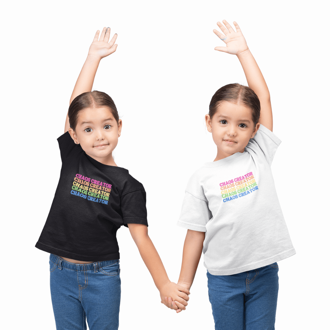 Chaos Creator Toddler Short Sleeve Tee - The Kindness Cause kids gifts that give back