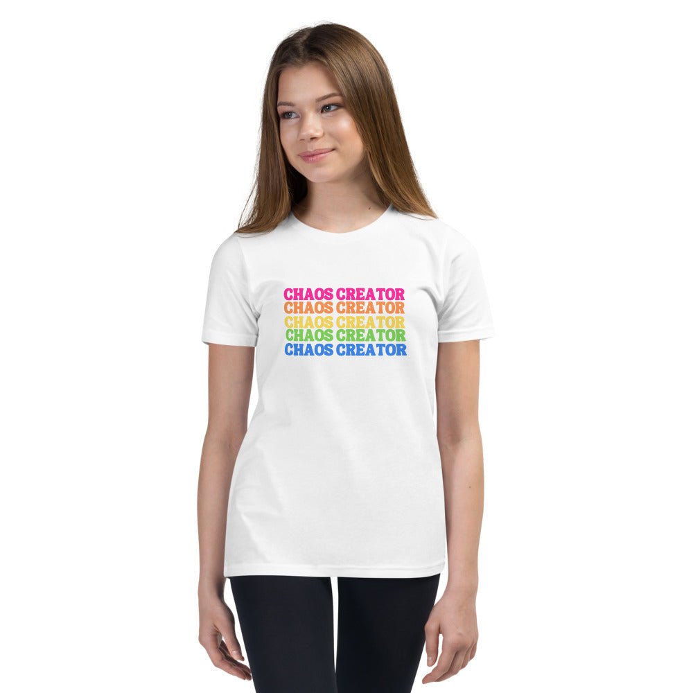 Chaos Creator Youth Short Sleeve T-Shirt - The Kindness Cause