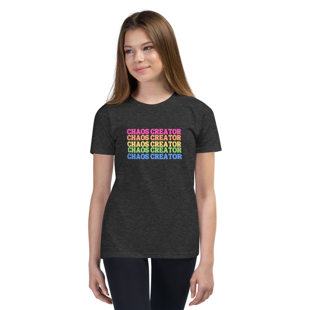 Chaos Creator Youth Short Sleeve T-Shirt - The Kindness Cause