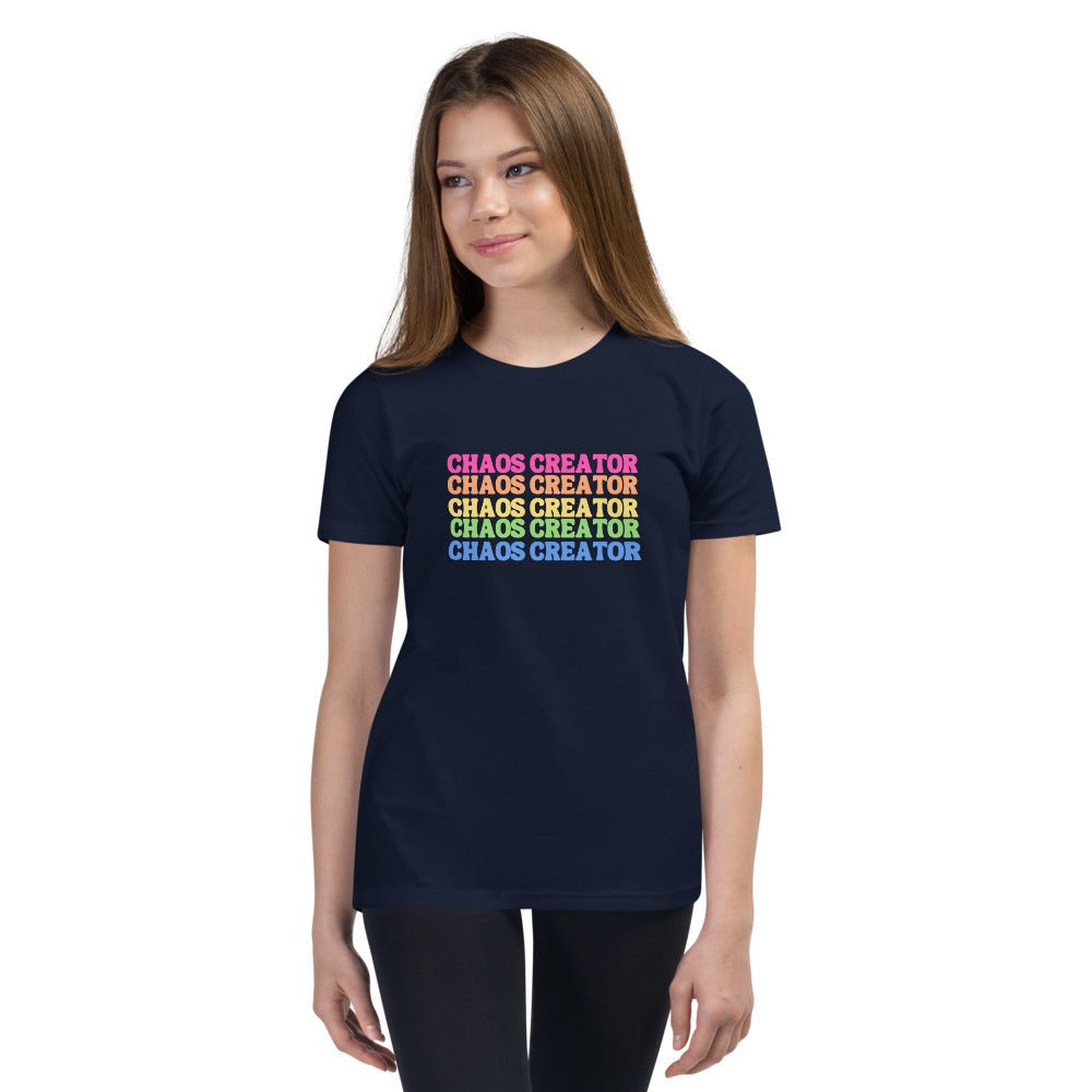 Chaos Creator Youth Short Sleeve T-Shirt - The Kindness Cause