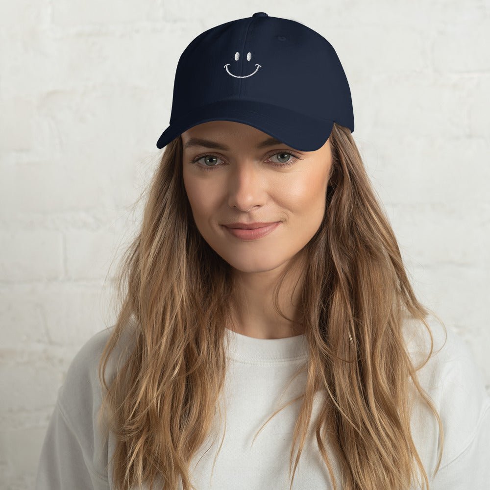 Choose Happy Embroidered Dad Hat - The Kindness Cause