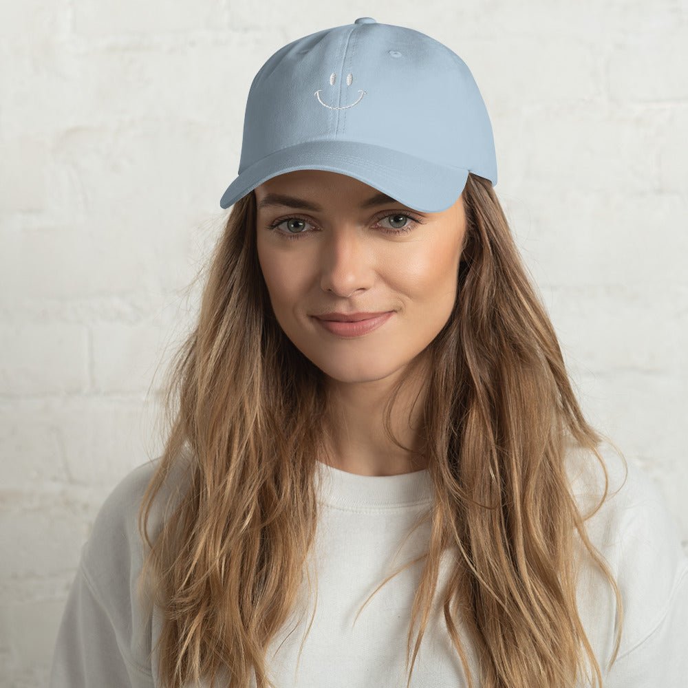 Choose Happy Embroidered Dad Hat - The Kindness Cause