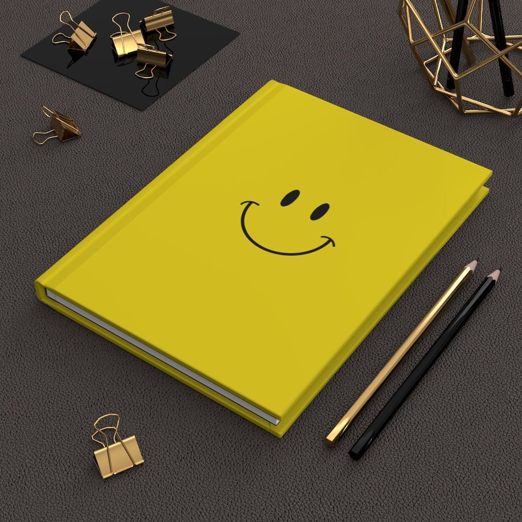 Choose Happy Smiley Face Hardcover Matte Notebook - The Kindness Cause