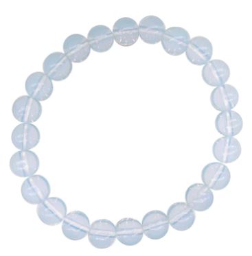 Crystal Beaded Bracelet - Opalite - The Kindness Cause