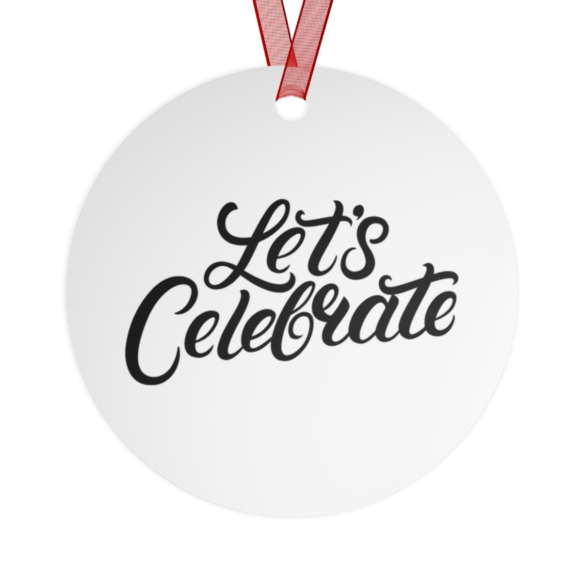 Cue the Confetti Metal Keepsake & Ornament - The Kindness Cause