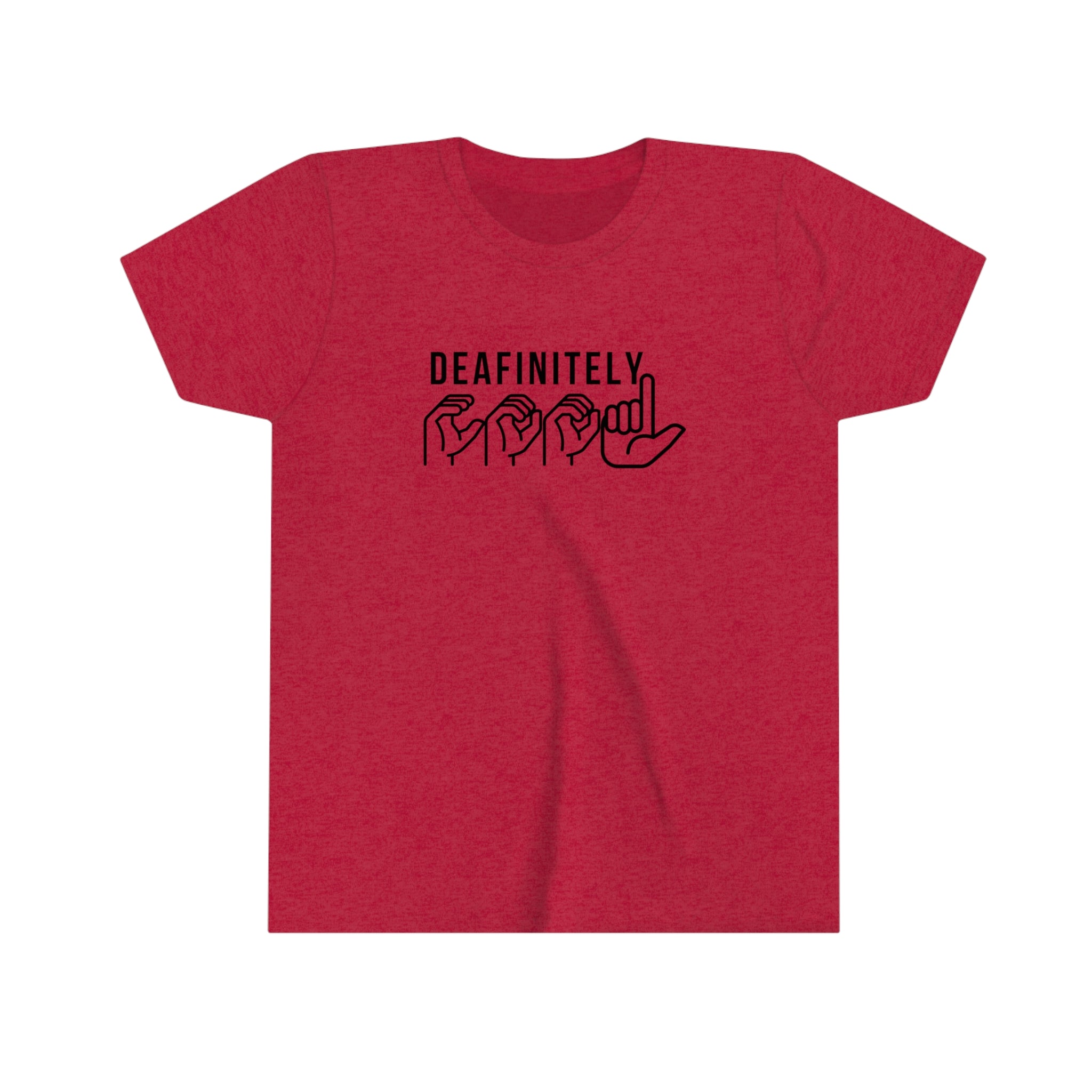 Deafinitely Cool Youth Unisex Short Sleeve Tee - The Kindness Cause