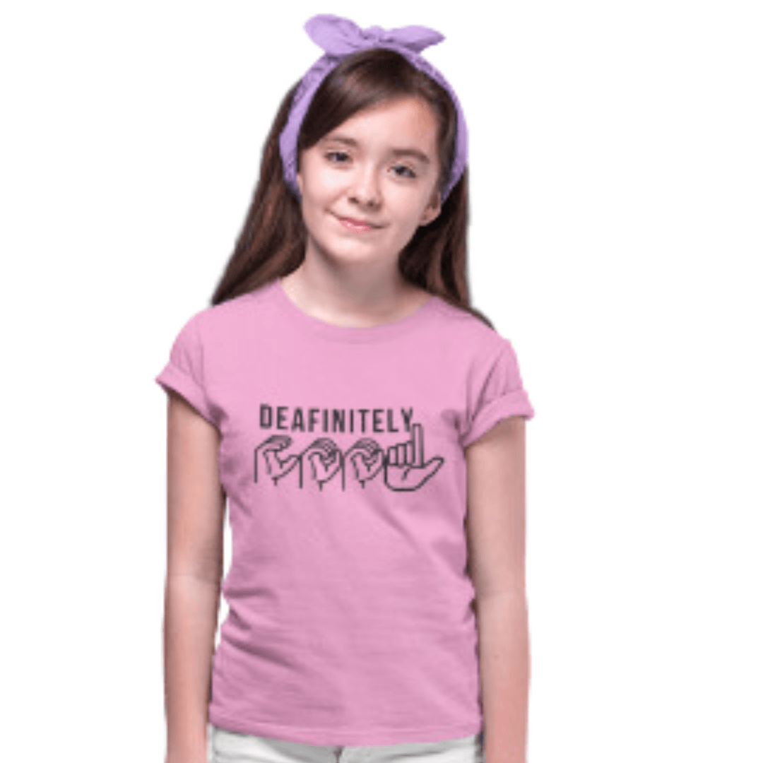 Deafinitely Cool Youth Unisex Short Sleeve Tee - The Kindness Cause