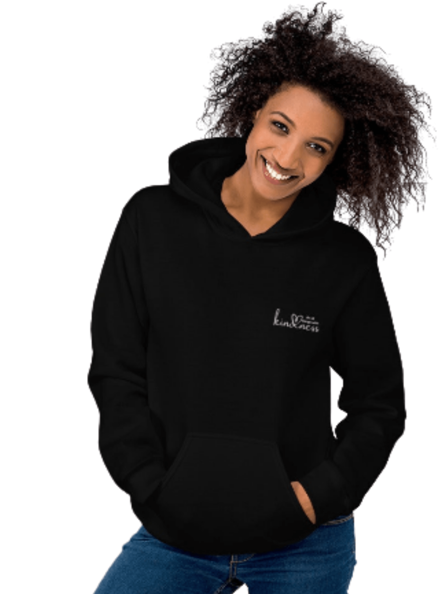 Do All Things with Kindness Embroidered Adult Unisex Hoodie - The Kindness Cause