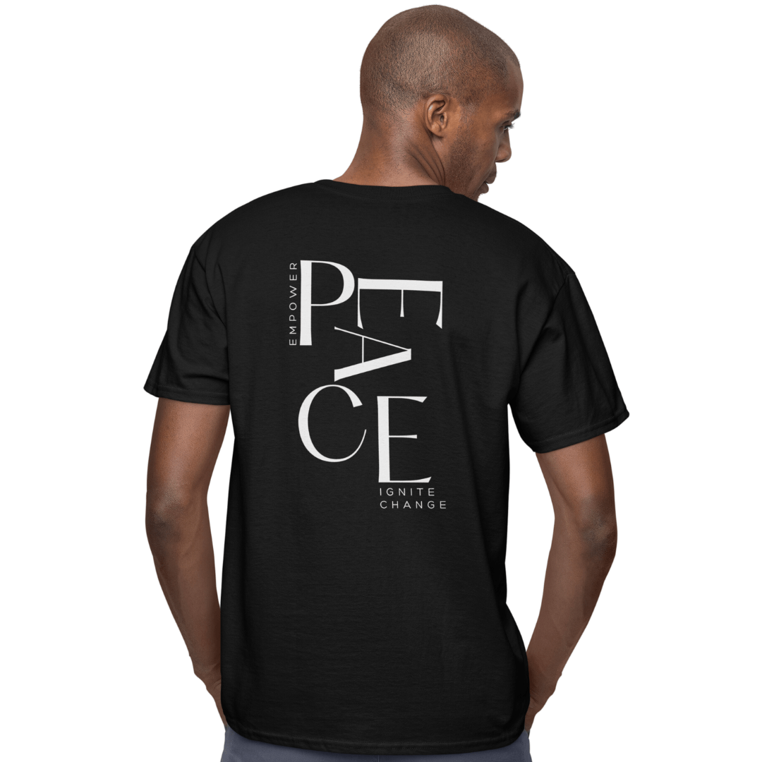 Empower Peace Ignite Change Unisex T-shirt - The Kindness Cause