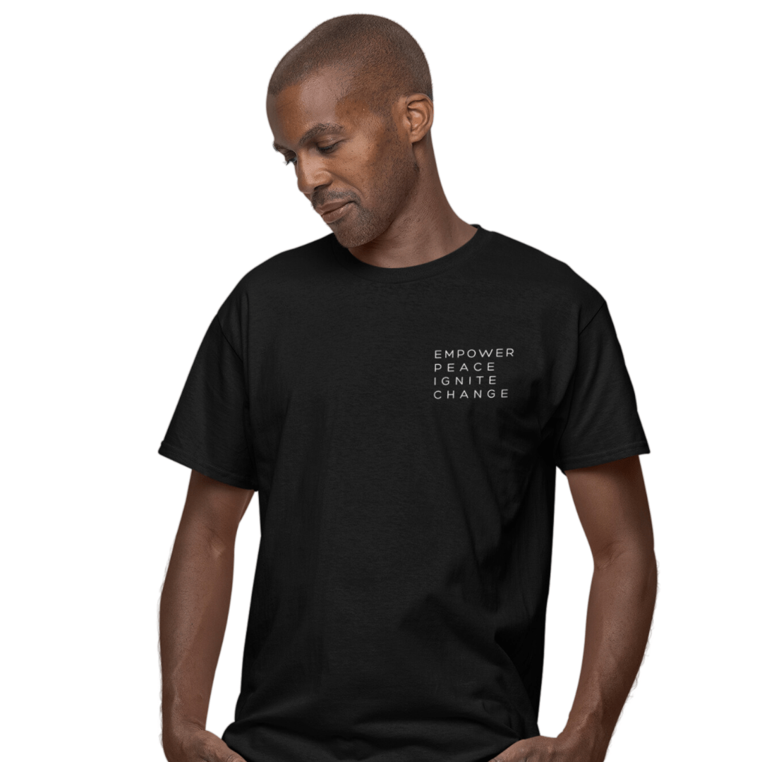 Empower Peace Ignite Change Unisex T-shirt - The Kindness Cause
