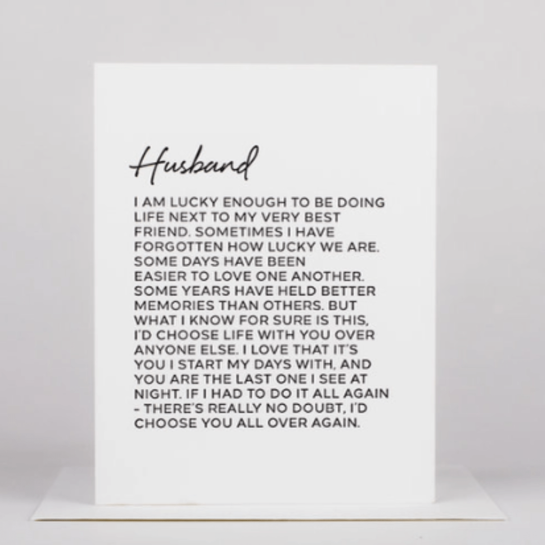 Of Kindness Something Nice For Husband Short Gift Message Sweet