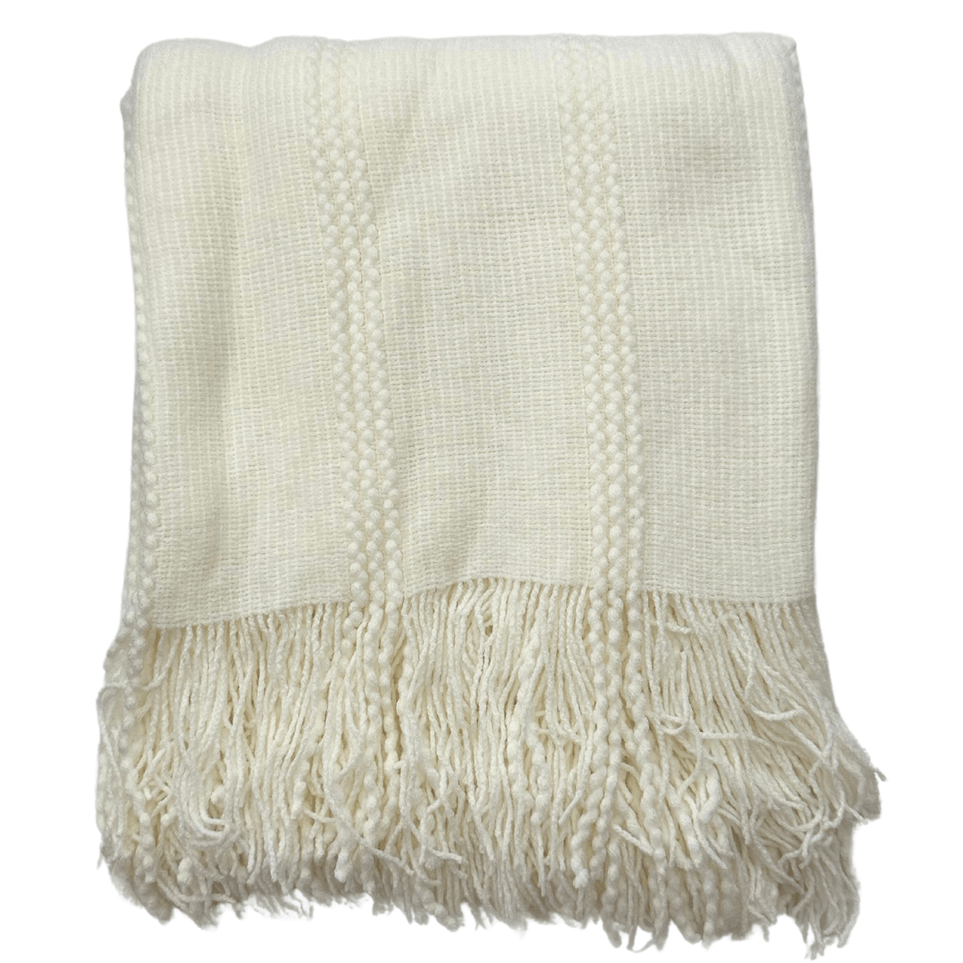 Lightweight Soft Knitted Cozy Throw Blanket - The Kindness Cause