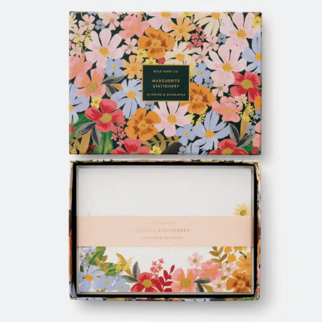 Marguerite Social Stationery Set by Rifle Paper Co. - The Kindness Cause