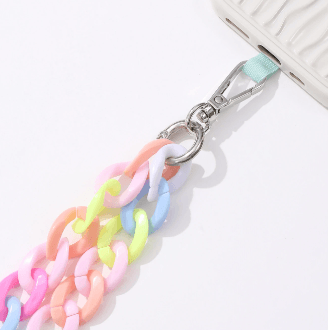 Multi-Color Crossbody Phone Lanyard/Chain, Hands-Free Cell Phone Strap - The Kindness Cause