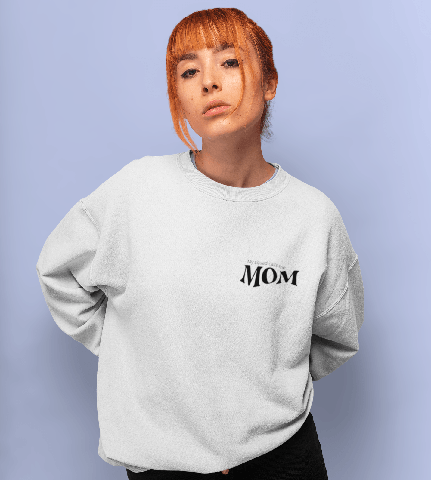 My Squad Calls Me Mom Unisex Fit Fleece Sweatshirt - The Kindness Cause