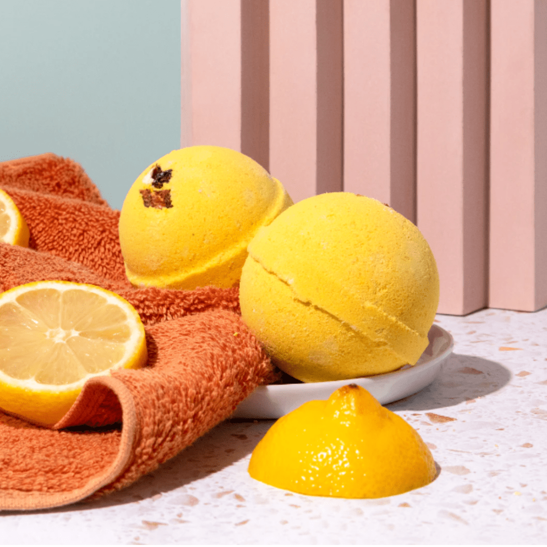 Nectar Bath Bomb Set of 4 Gift Set With Twist Top Box - The Kindness Cause