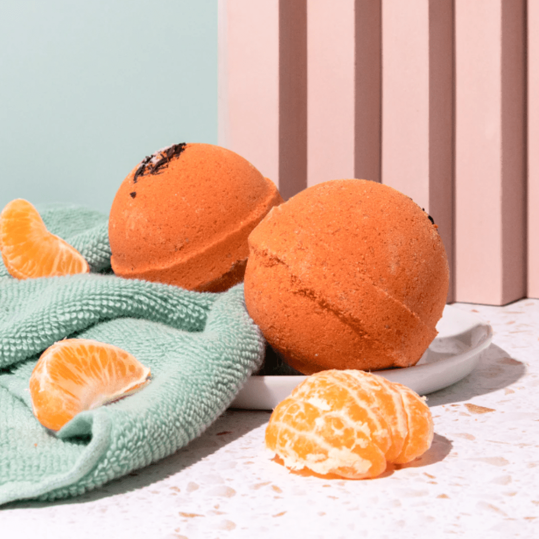 Nectar Bath Bomb Set of 4 Gift Set With Twist Top Box - The Kindness Cause