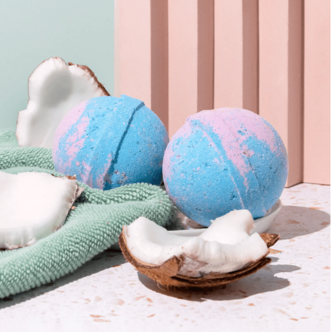 Nectar Bath Bomb Set of 4 Gift Set With Twist Top Box - The Kindness Cause