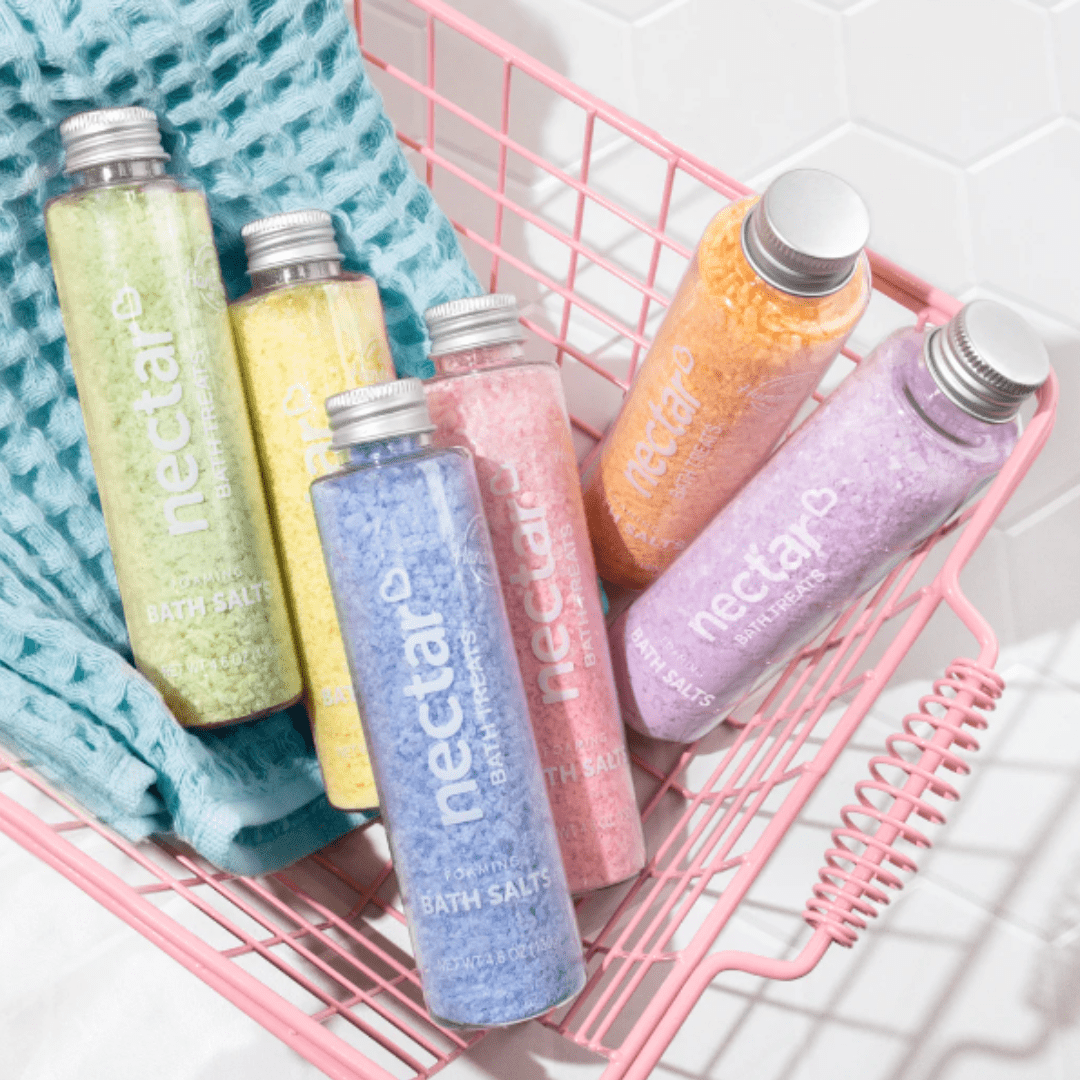Nectar Foaming Bath Salts - The Kindness Cause