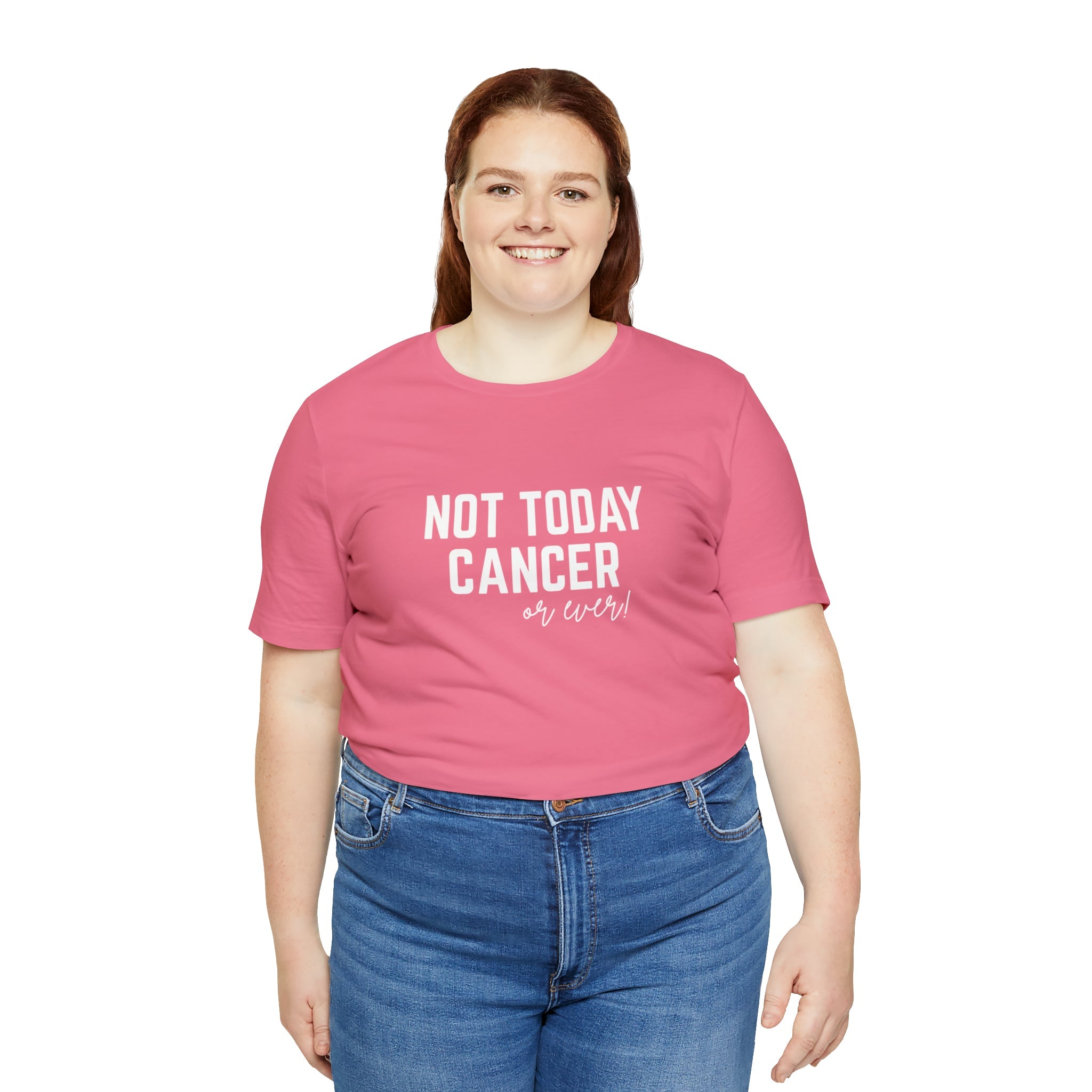 Not Today Cancer Unisex Jersey Short Sleeve Tee - The Kindness Cause