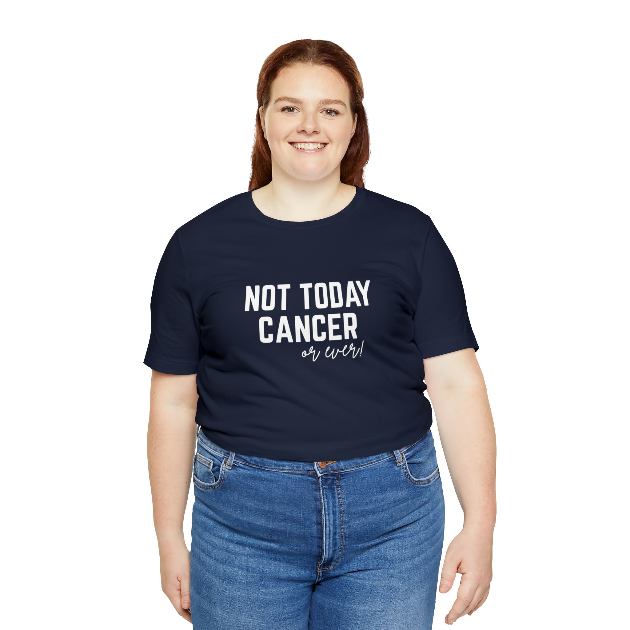 Not Today Cancer Unisex Jersey Short Sleeve Tee - The Kindness Cause