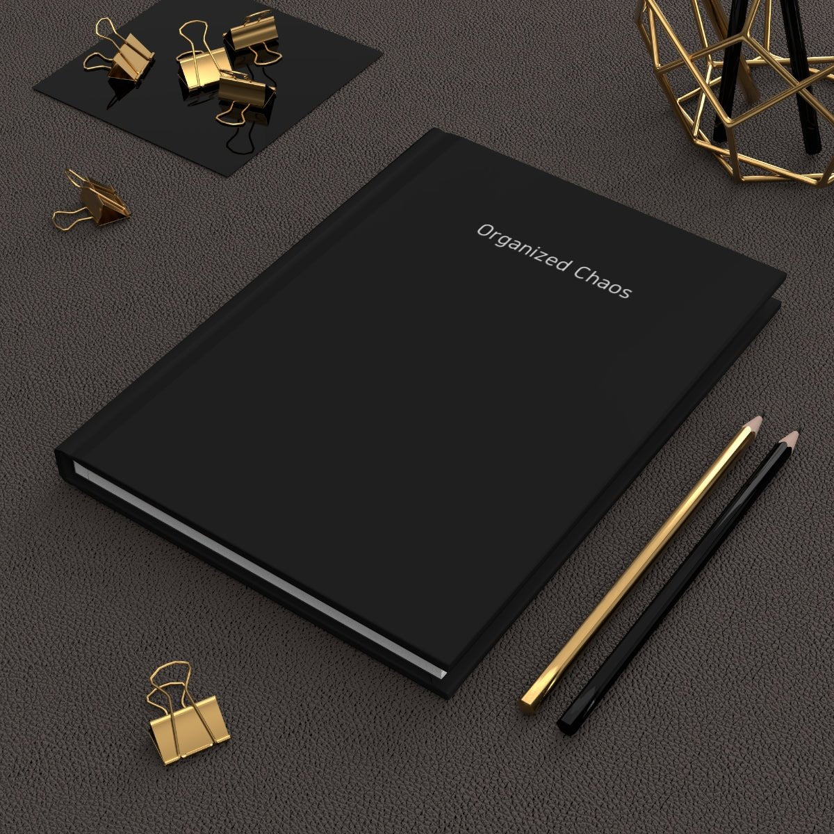 Organized Chaos Hardcover Matte Journal - The Kindness Cause